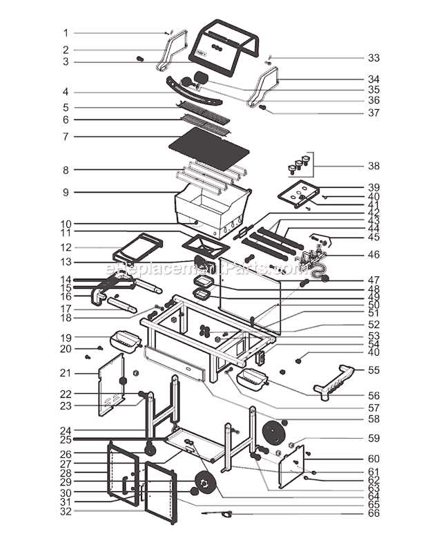 weber performer parts diagram