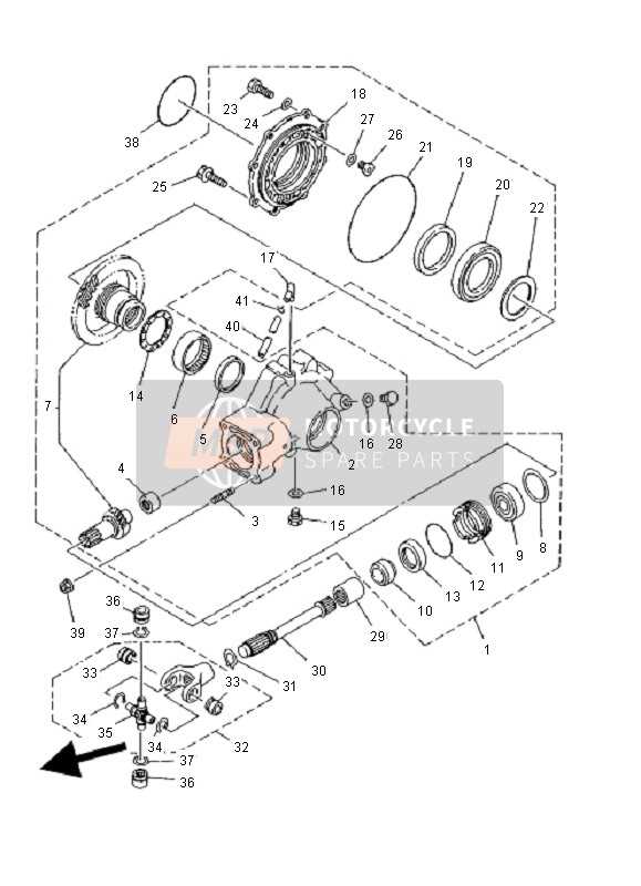 yamaha kodiak parts diagram