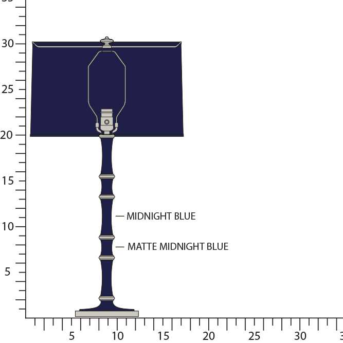 table lamp parts diagram