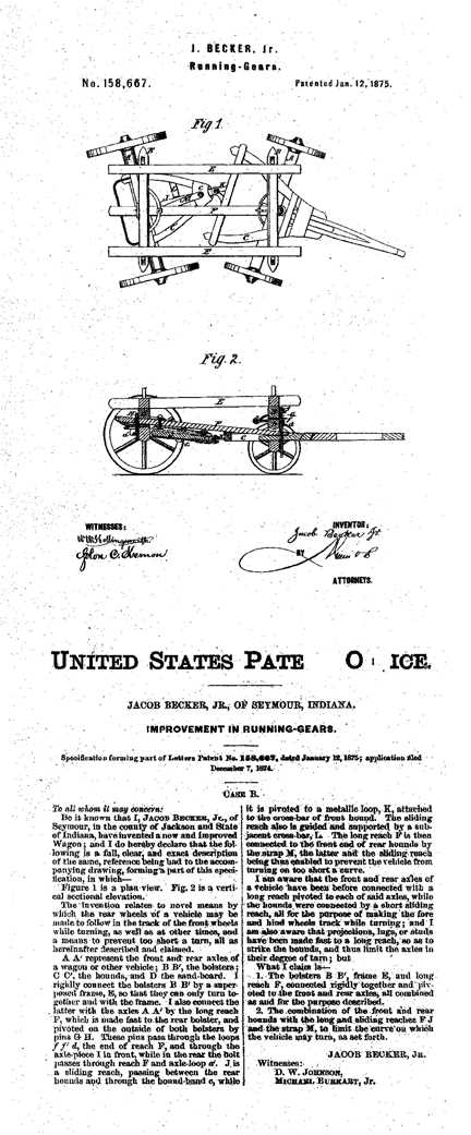 horse drawn wagon parts diagram
