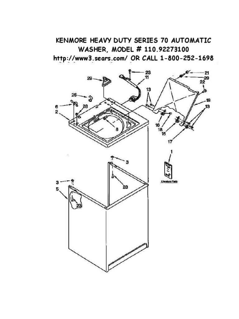 washing machine kenmore elite washer parts diagram