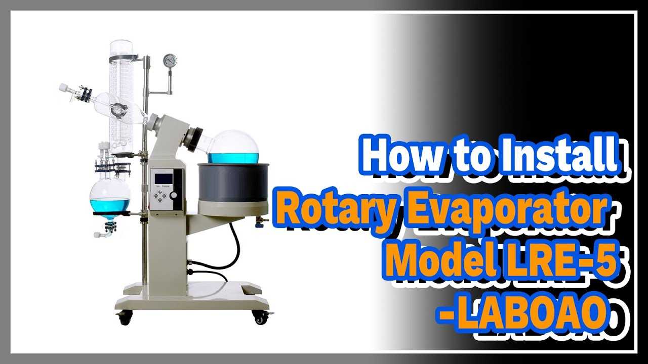 rotovap parts diagram