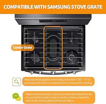 samsung gas stove parts diagram