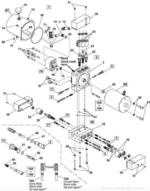 western plow parts diagram