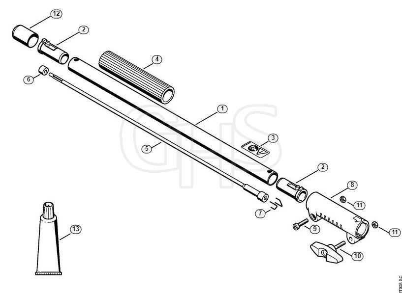 stihl km 85 parts diagram