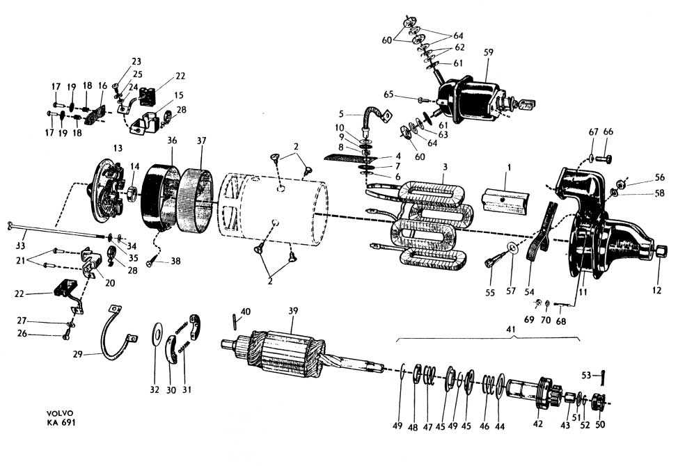 starter diagram parts