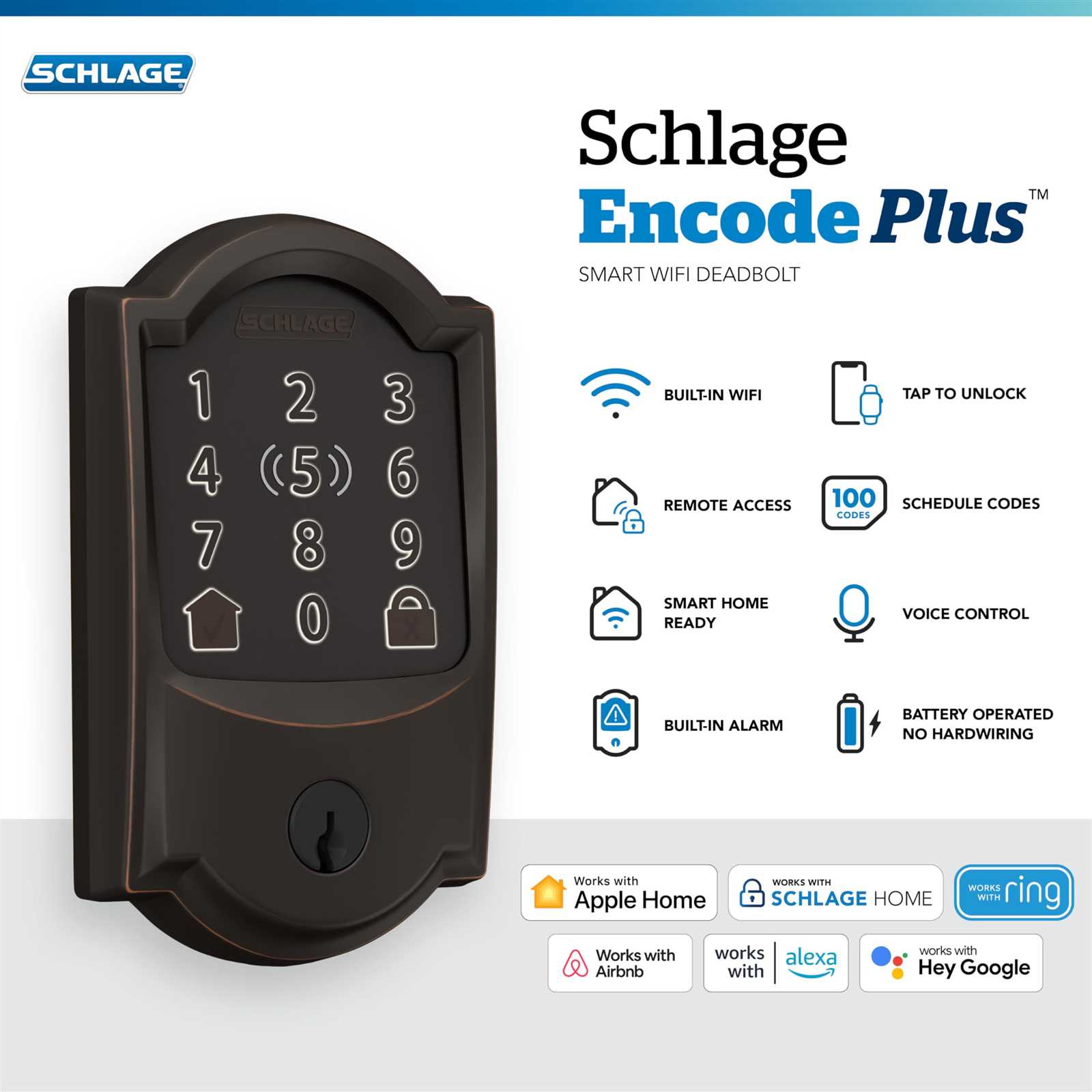 schlage encode parts diagram