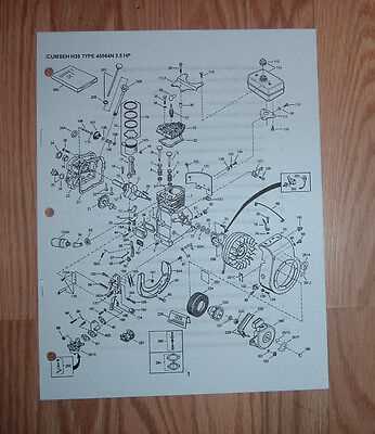 tecumseh 10 hp parts diagram