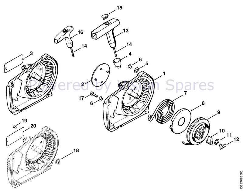 stihl 026 parts diagram