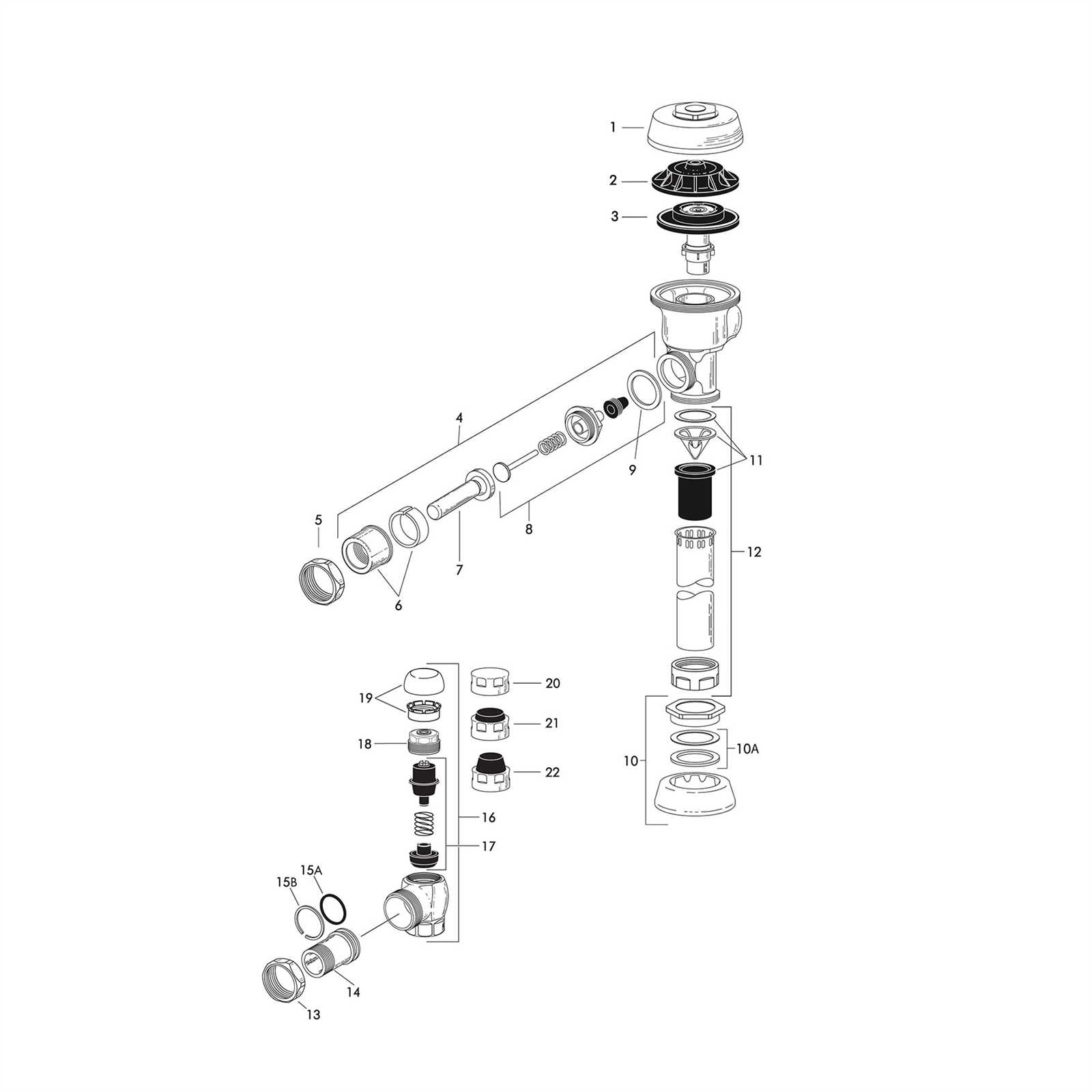 sloan royal parts diagram