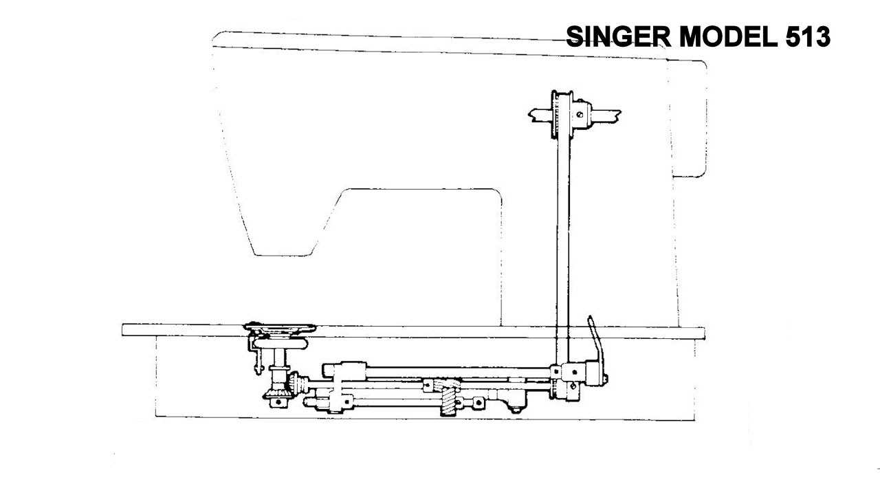 singer stylist 513 parts diagram