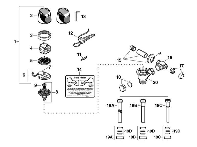 sloan regal parts diagram