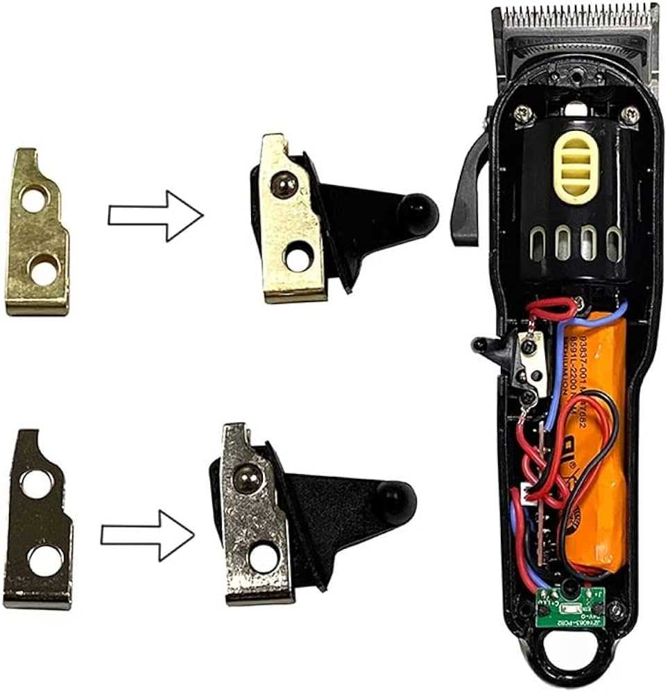 wahl magic clip cordless parts diagram