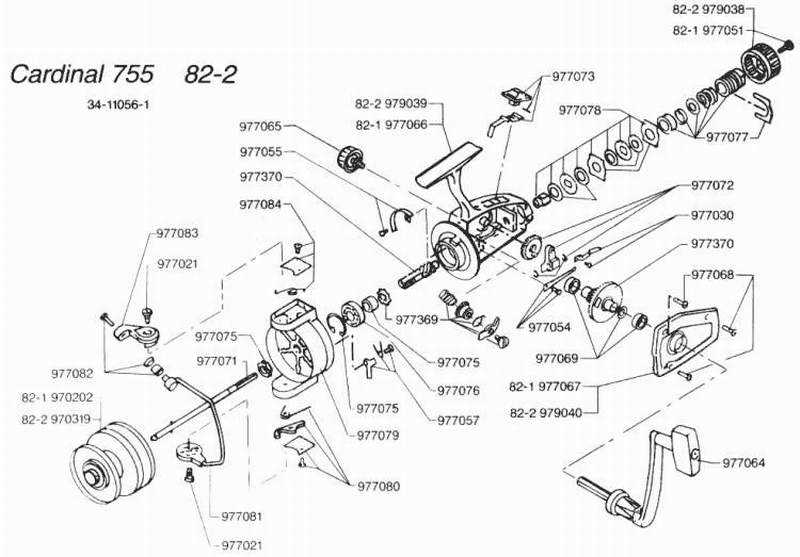 zebco 33 parts diagram