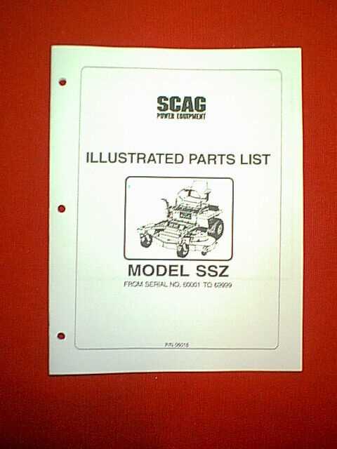 scag turf tiger 61 parts diagram