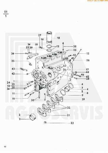 zetor tractor parts diagram