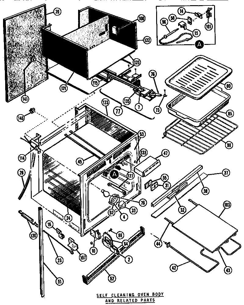 thermador parts diagram