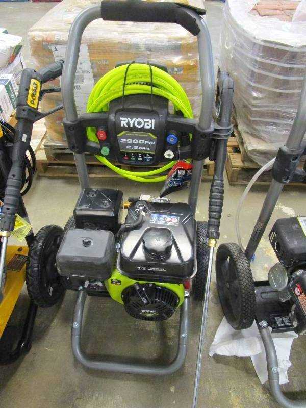 ryobi 2000 psi pressure washer parts diagram