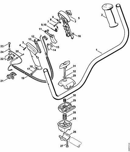 stihl fs 460 c parts diagram