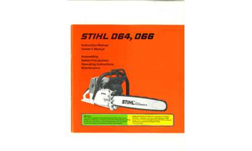 stihl 039 chainsaw parts diagram