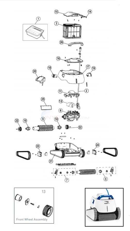 pentair prowler 920 parts diagram