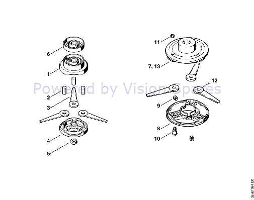 stihl fs 76 trimmer parts diagram