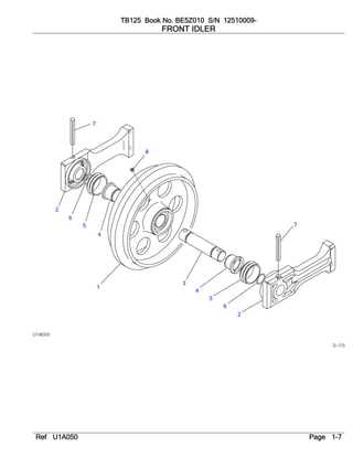 takeuchi tb125 parts diagram