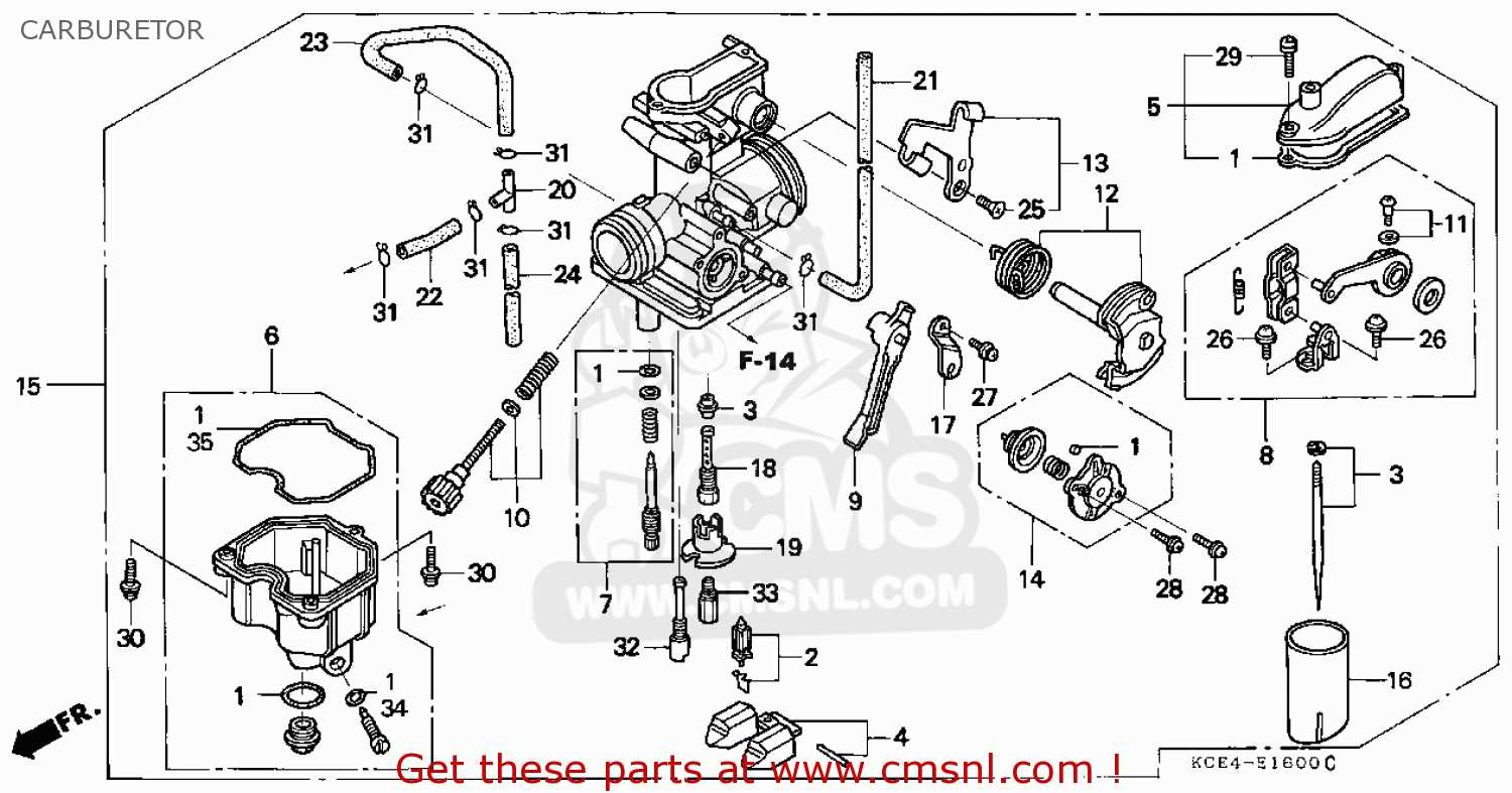 xr400 parts diagram