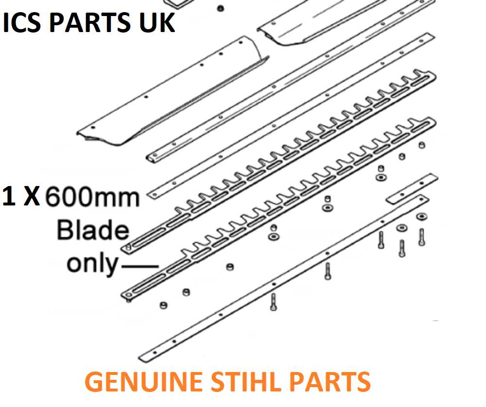 stihl lawn mower parts diagram