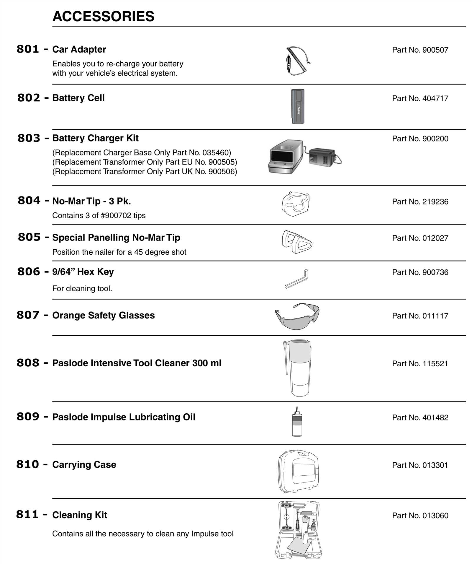 paslode im250 ii parts diagram