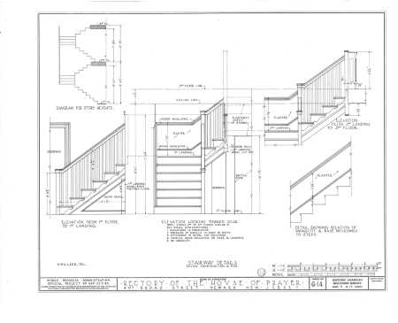 stairs diagram parts