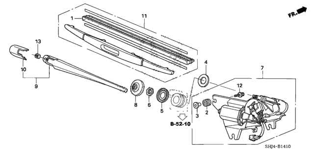 rear honda odyssey parts diagram