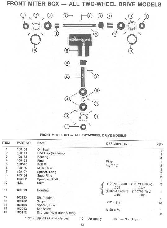 rokon parts diagram