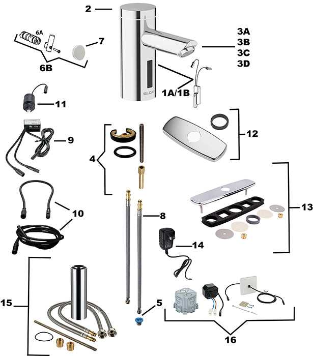 sloan royal parts diagram