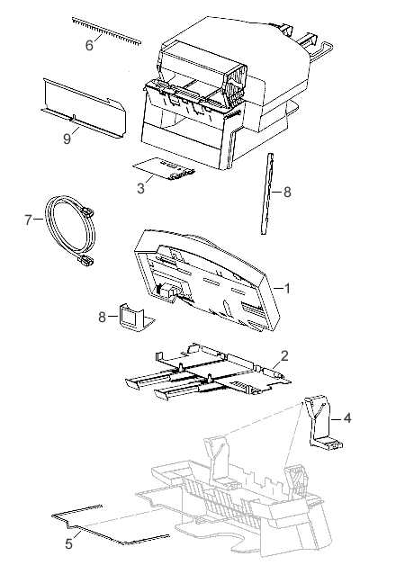 stapler parts diagram