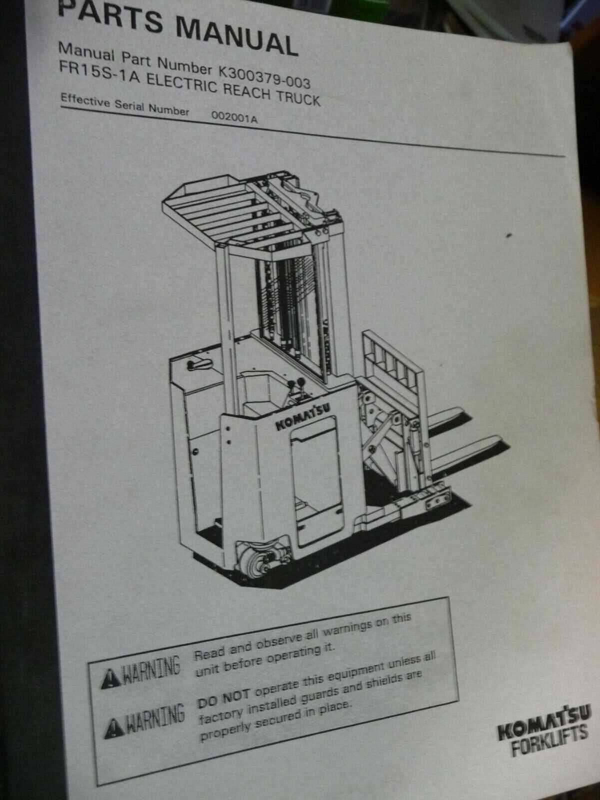 stand up forklift parts diagram