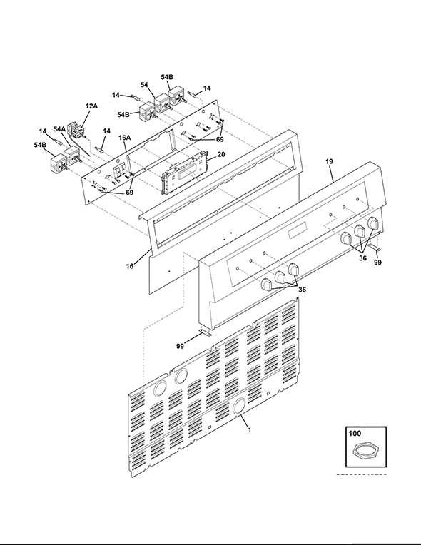 kenmore electric range model 790 parts diagram