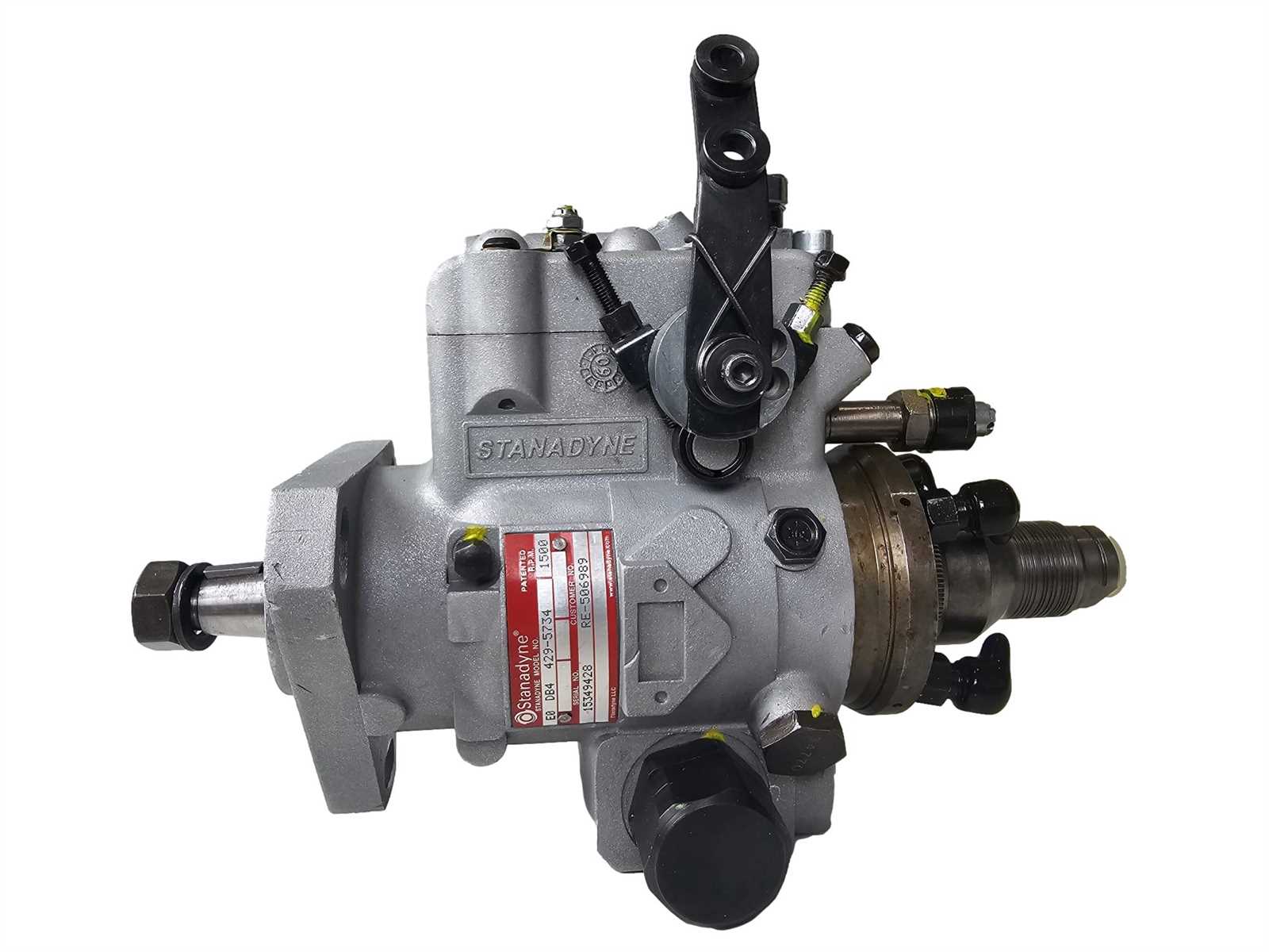 stanadyne db4 injection pump parts diagram