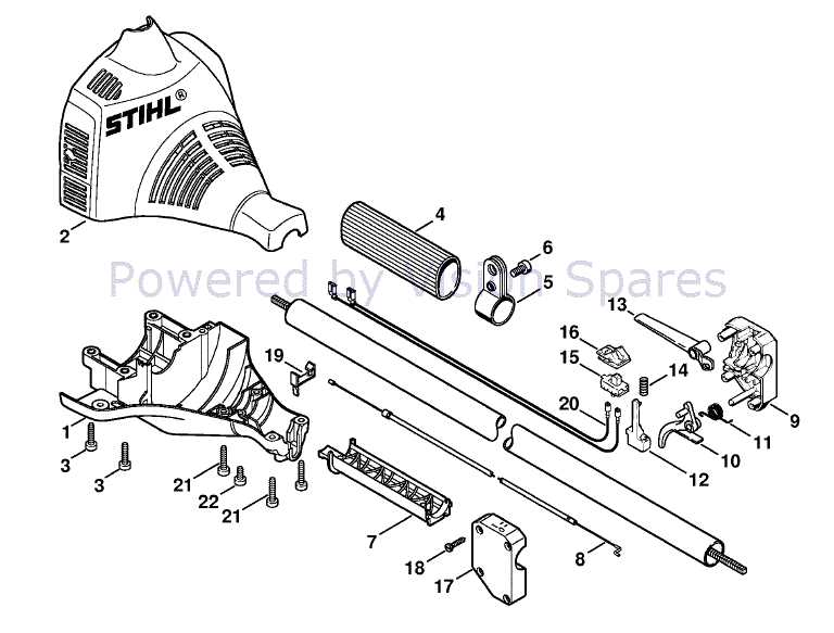 stihl fs 55 parts diagram