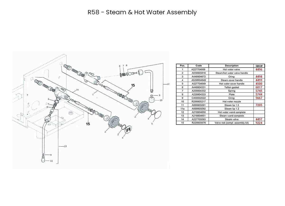 rocket espresso parts diagram