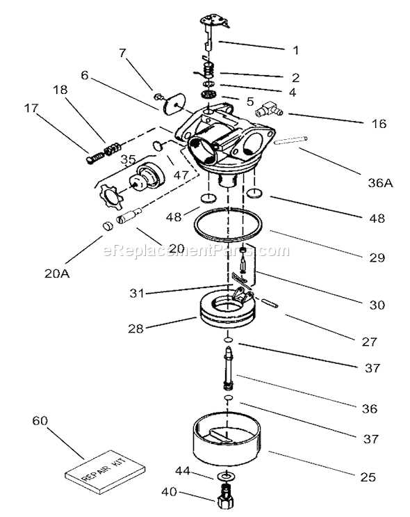 toro 20370 parts diagram