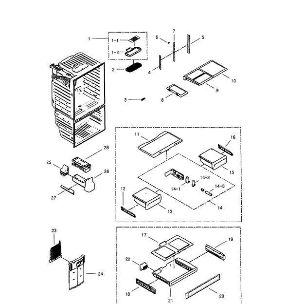 samsung rfg297hdrs parts diagram