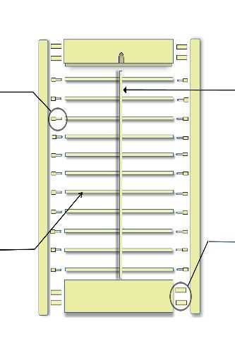 plantation shutter parts diagram