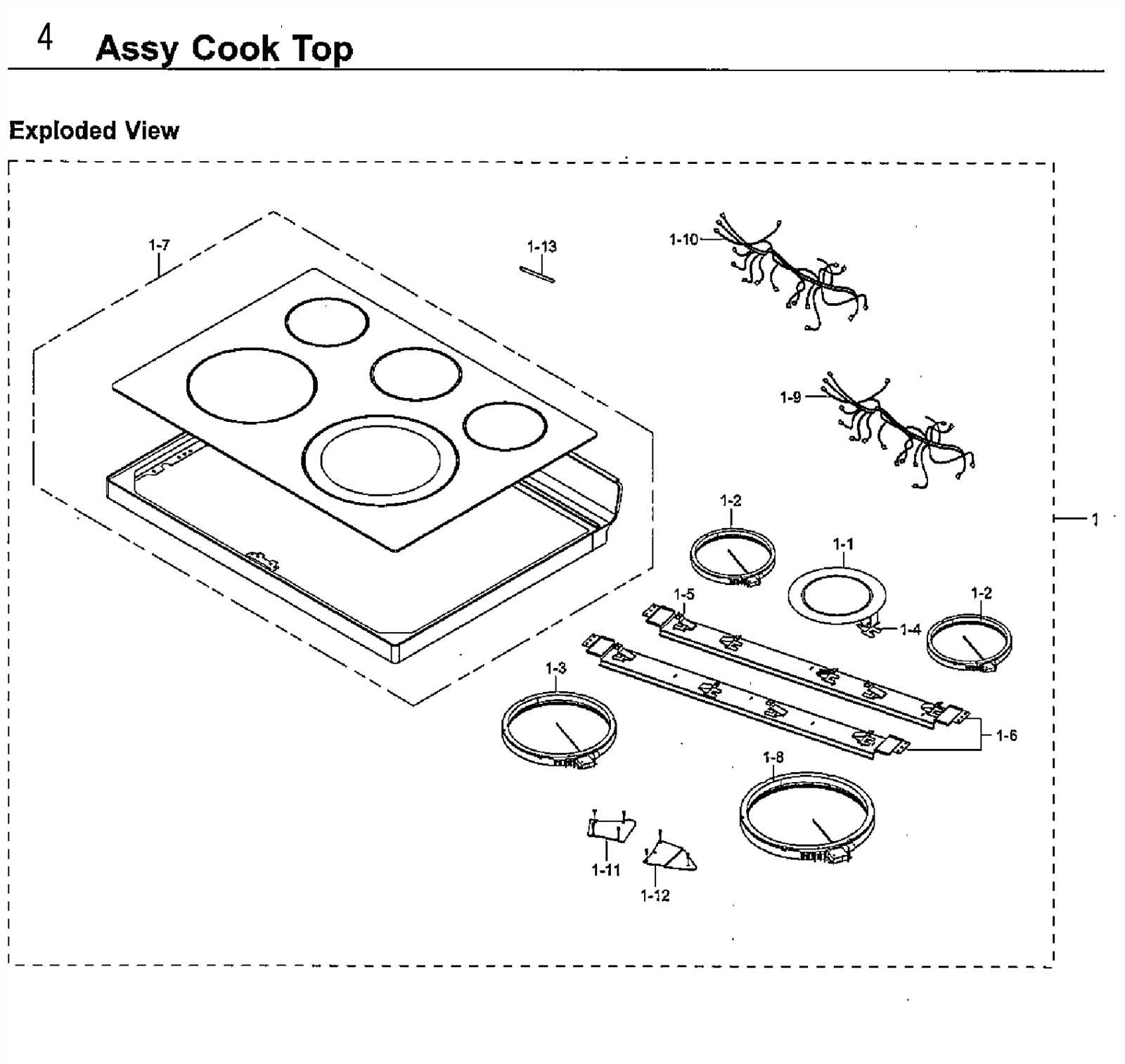 samsung ne59m4320ss parts diagram