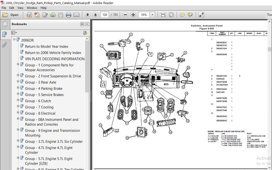 ram parts diagram