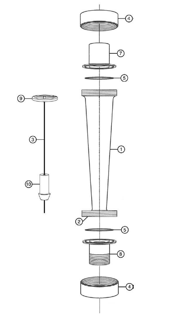 water meter parts diagram