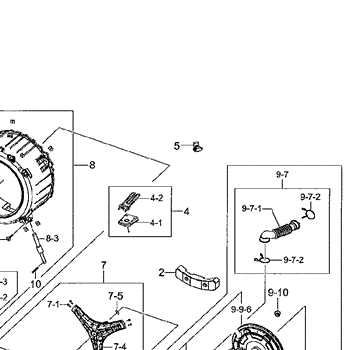 samsung washer wf45m5500a parts diagram