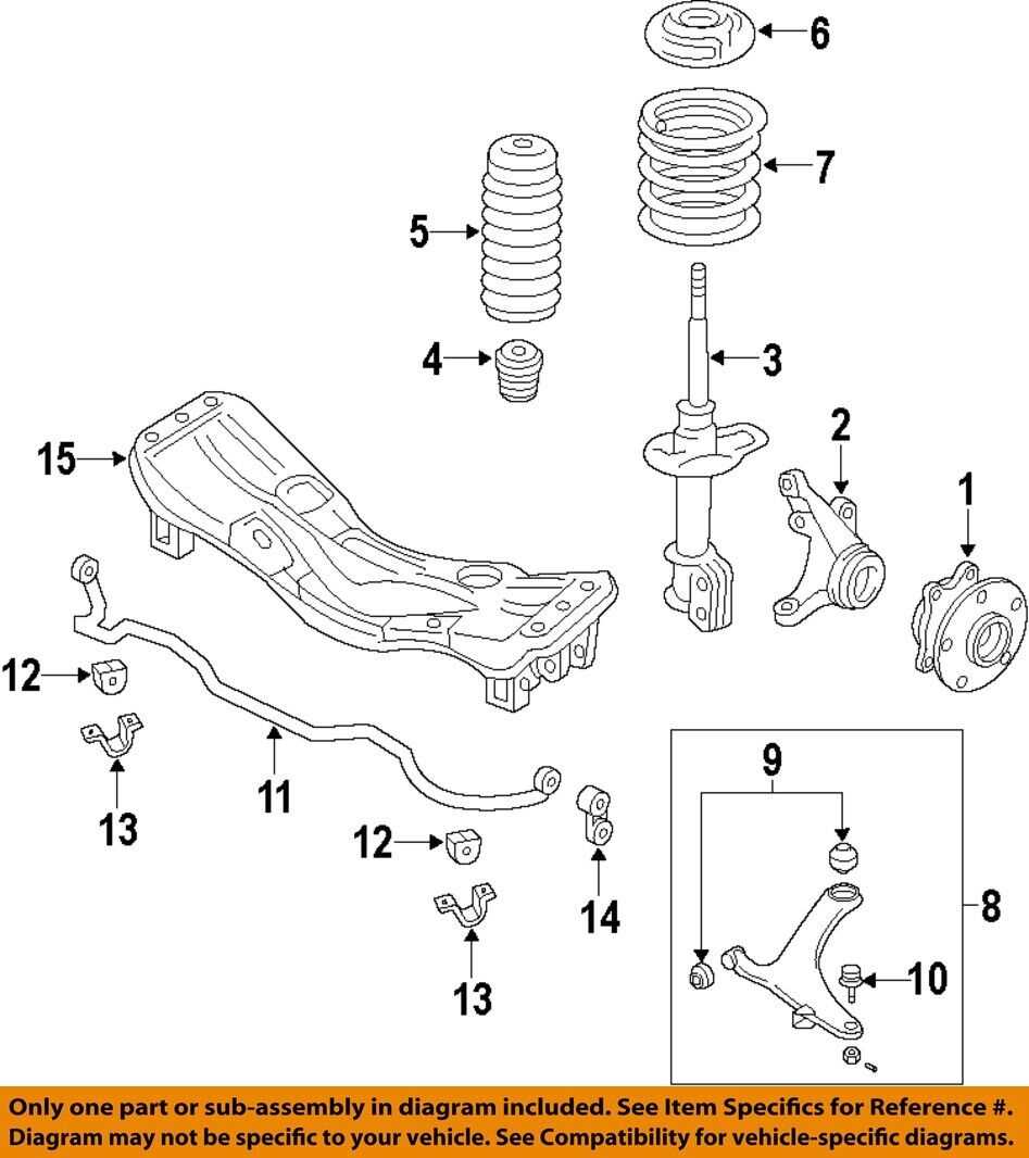 subaru forester parts diagram