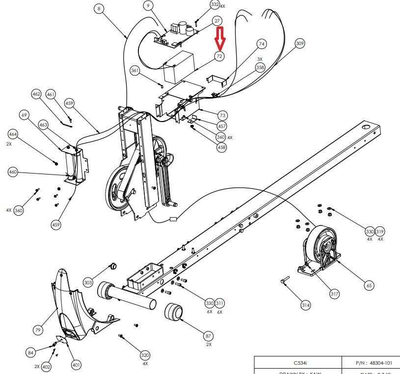 precor efx 885 parts diagram