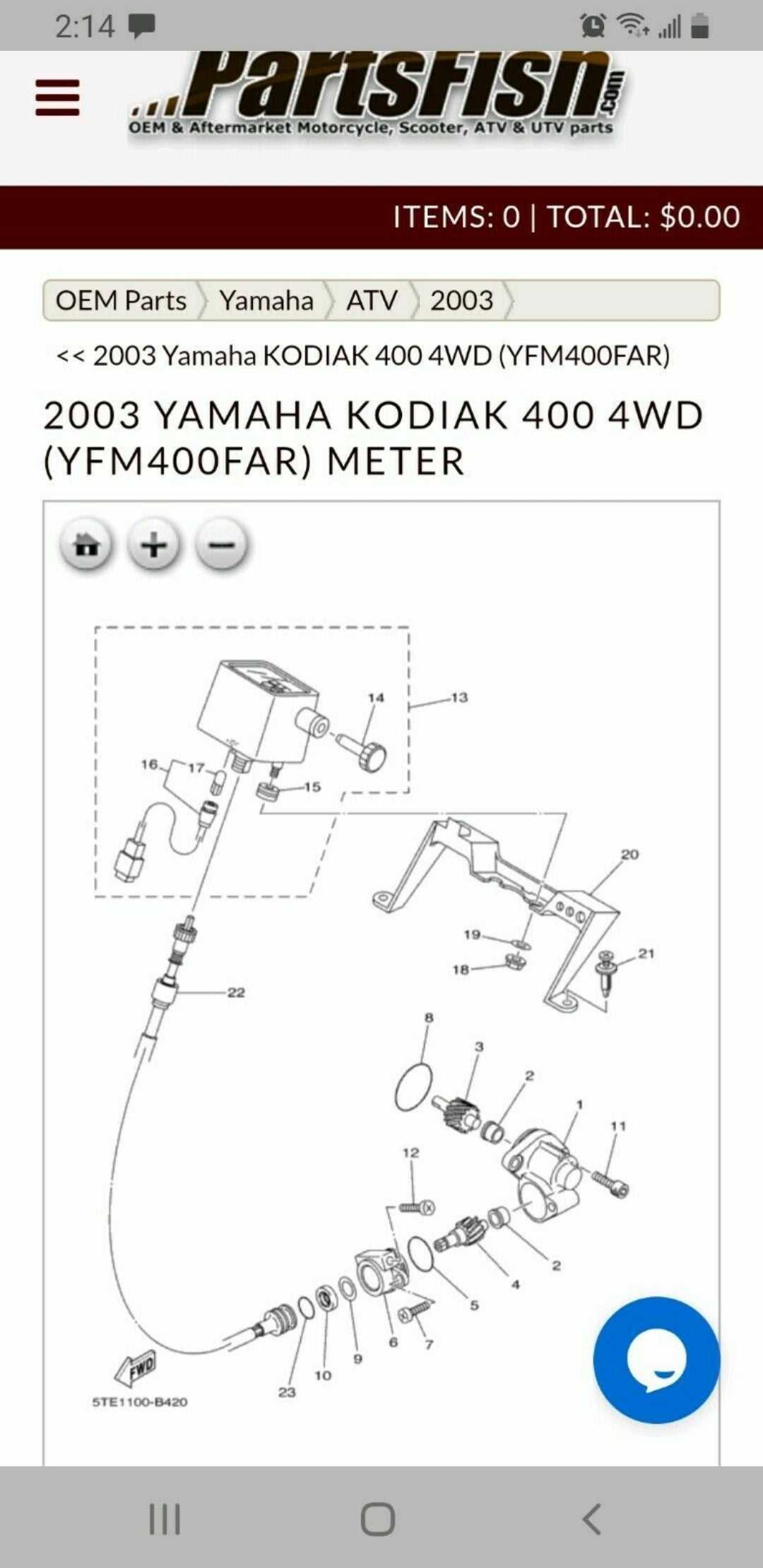 yamaha kodiak 700 parts diagram